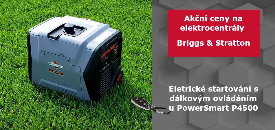 Akční ceny eletrocentrál Briggs & Stratton