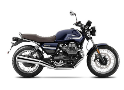 Moto Guzzi V7 Special 850 blu formale