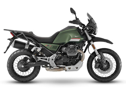 Moto Guzzi V85 TT Verde Altaj