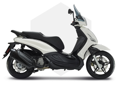 Piaggio Beverly 350 Bianco