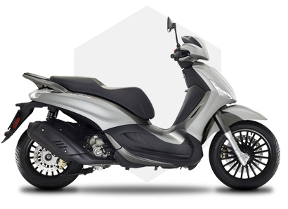 Piaggio Beverly 300 S Argento Commeta