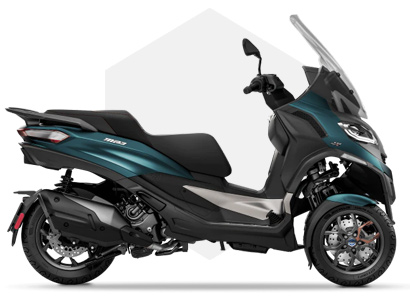 Piaggio MP3 530 HPE Exclusive Blu Oxygen Matt