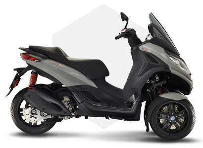 Piaggio MP3 HPE Sport 300 Grigio Pastello Lucido