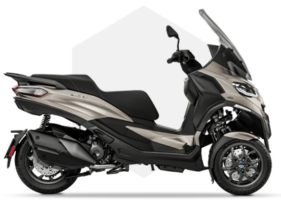 Piaggio MP3 HPE 400 Grigio Cloud