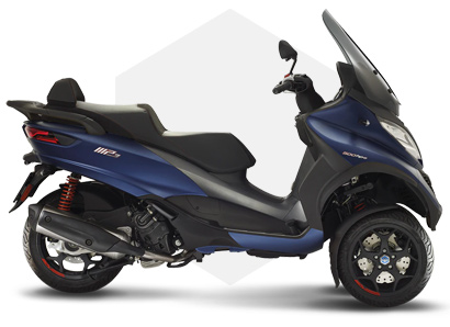 Piaggio MP3 500 sport Blu Opaco