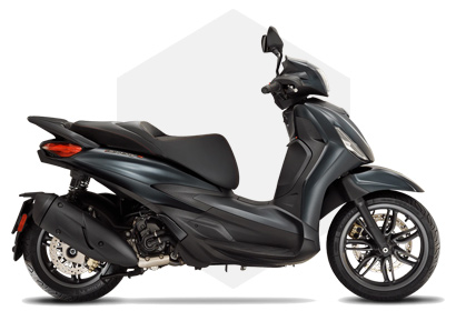 Piaggio New Beverly 300 S Nero Tempesta