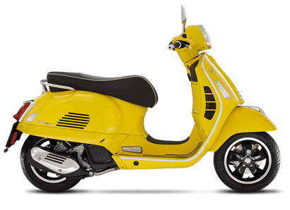 Vespa GTS 125 Giallo Estate