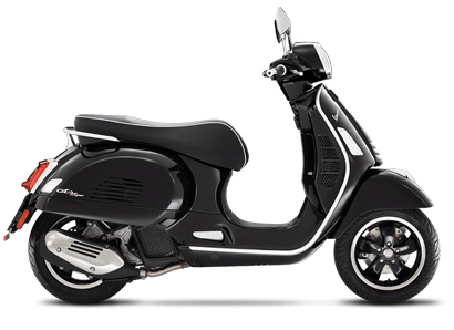 Vespa GTS 125 Nero Lucido