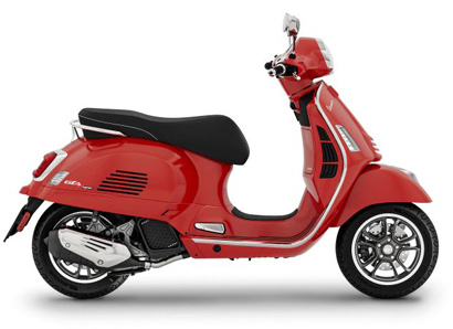 Vespa GTS 125 Rosso Coraggioso