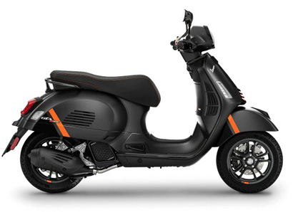 Vespa GTS SuperSport 125 Nero Convinto Matt