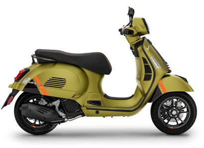 Vespa GTS SuperSport 125 Verde Ambizioso Matt