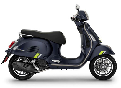 Vespa GTS Supertech 125 Blu Energico Matt