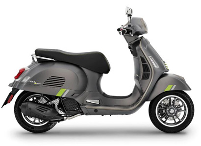 Vespa GTS Supertech 125 Grigio Ottimista Matt