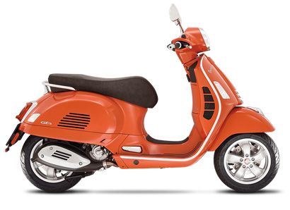Vespa GTS 300 E5 Arancio Impulsivo