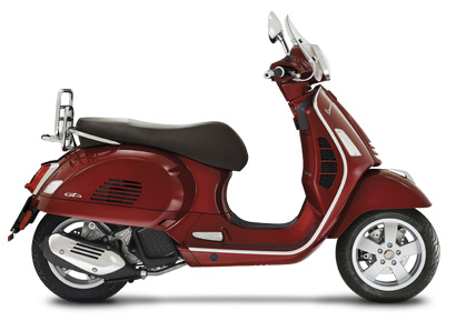 Vespa GTS 125 Rosso Vignola