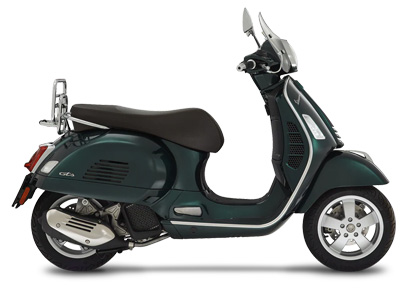 Vespa GTS 125 Verde Bosco