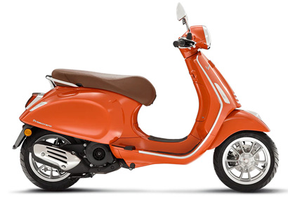 Vespa Primavera 50 Arancio Impulsivo