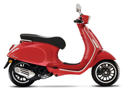 Vespa Sprint 125 Rosso Coraggioso