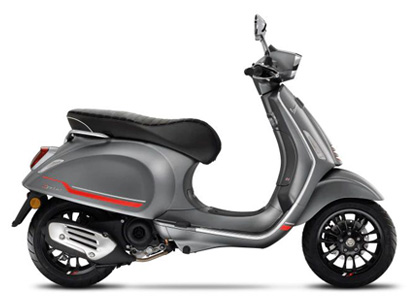 Vespa Sprint Sport 50 Grigio Travolgente Matt
