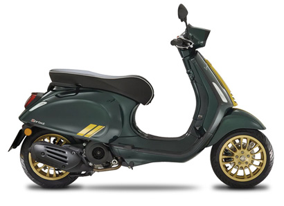 Vespa Sprint Racing Sixties 125 Verde