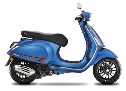 Vespa Sprint Sport 50 Blu Vivace