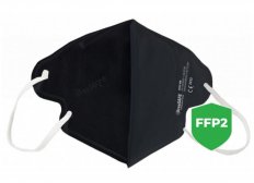 Respirátor BreaSAFE FFP2 - sada 5ks (tj. 1ks=58Kč) vel. L černá