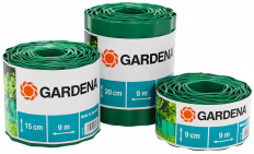 Gardena - Obruba trávníku (zelená) 9cm výška/ 9m délka