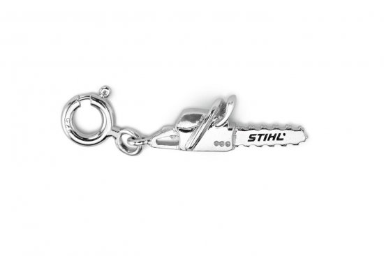 STIHL - Přívěšek stříbrný - pila