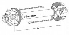 Walterscheid - Kardan W2500 SD25Z 1210  S4/S5 ***