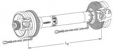 Walterscheid - Kardan W2500 SD25 860  S4/S5 ***