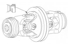 Walterscheid - Kloub PJ P580  1 3/8" (21) - S4