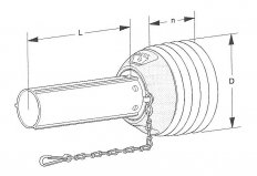 Walterscheid - Trubka krytu PGH20 vnitřní 1000mm