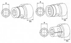 Walterscheid - Náboj spojky FK96  1 3/8" (21)