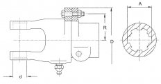 Walterscheid - Spojka K61/1 2200  1 3/8" (21)