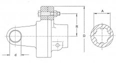 Walterscheid - Spojka KB61/20 2400  40H8