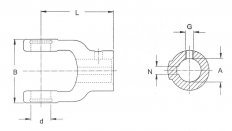 Walterscheid - Vidlice NG 2600  50