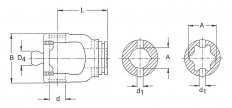 Walterscheid - Vidlice RG 2580  S4