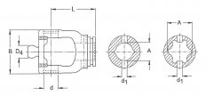 Walterscheid - Vidlice RG 2580  S5