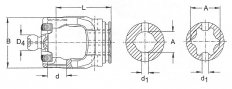 Walterscheid - Vidlice RG 2580  S5