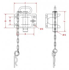 Walterscheid - Závěs KU601